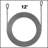 ColourTree Sun Shade Sail Triangle Hardware Kit (Hardware Kits + Cable Wires)