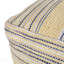 Pouf rembourré en tissu
