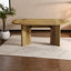 Table de salle à manger et de cuisine élégante en bois ovale pour les réunions de bureau et les conférences | Idée de cadeau
