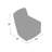 Idana Upholstered Swivel Armchair-33440588-33440544