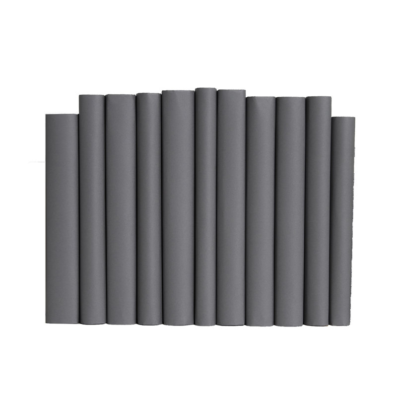 Livres décoratifs - Ensemble de livres sur papier ardoise - 1 pied de livres gris, Gris
