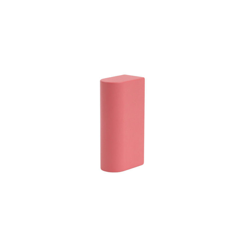 Blush Matte Aluminum Rectangular Cabinet Knob