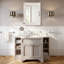 Décoration murale, miroir rectangulaire, décor rétro pour meuble-lavabo de chambre à coucher et de salle de bain, 32 po x 24 po-1592037897