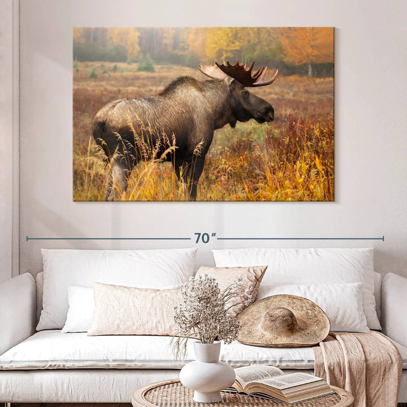 Crowle Mighty Alaskan Moose, H 34 po x l 51 po