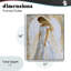 Saint Ange en giclée blanche, design par Franklyn Gregory-48536915-48536912