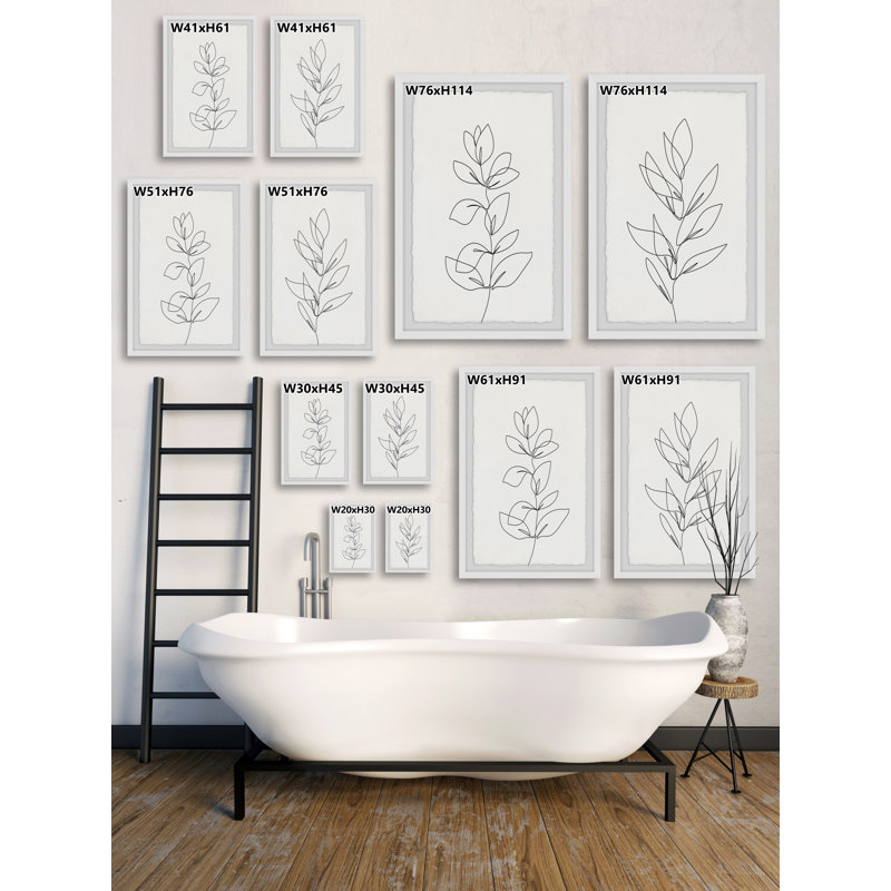 Millay Where Leaves Blossom 2 Piece Single Picture Frame Painting, 30" H x 20" W x 3.81" D