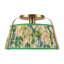 Plafonnier semi-encastré or brossé Scout 13 po Scout-368676109-368676080