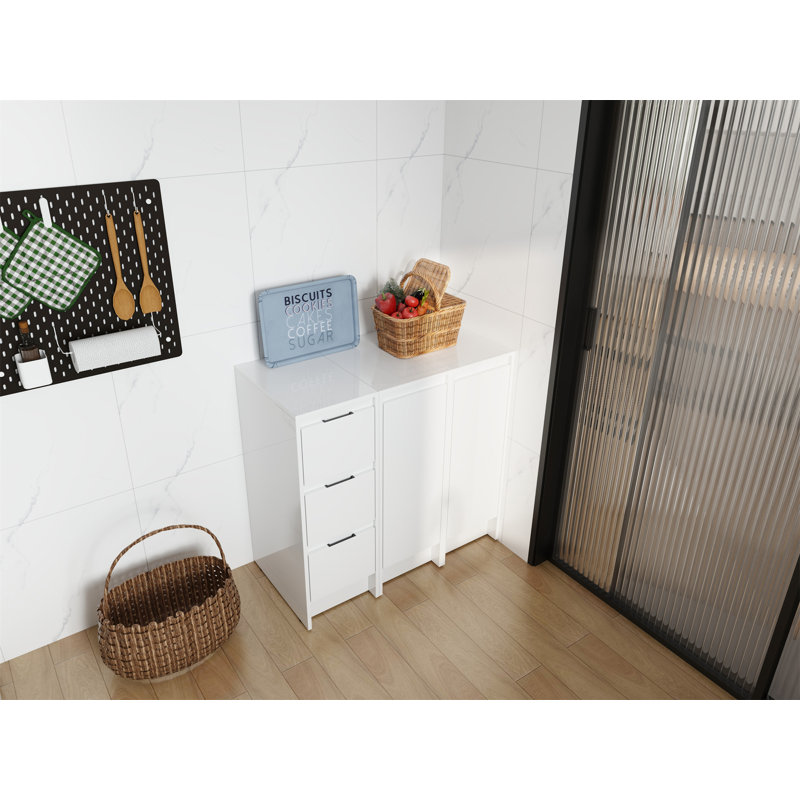 36" Freestanding Bathroom Storage Cabinet