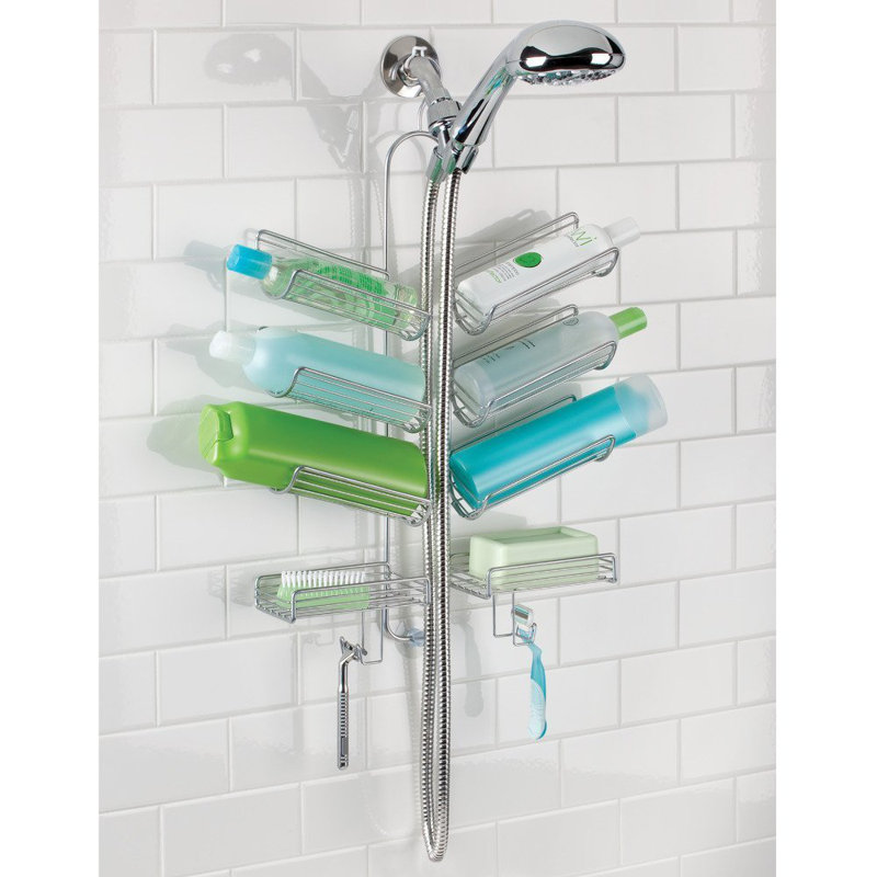 Serviteur de douche suspendu (argent), Argent
