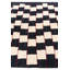 Tapis noir Nathaniel