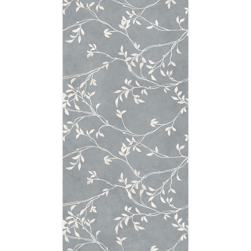 Bordure florale pelez et collez, L 96 po x l 48 po