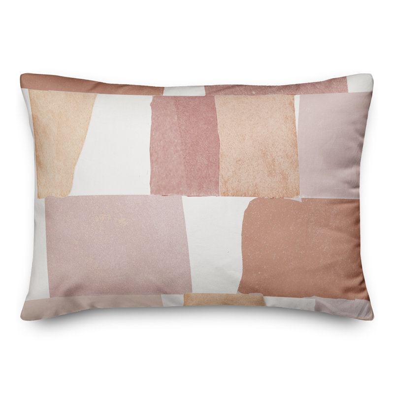 Housse et insert de coussin d'extérieur , Orange / Rouge
