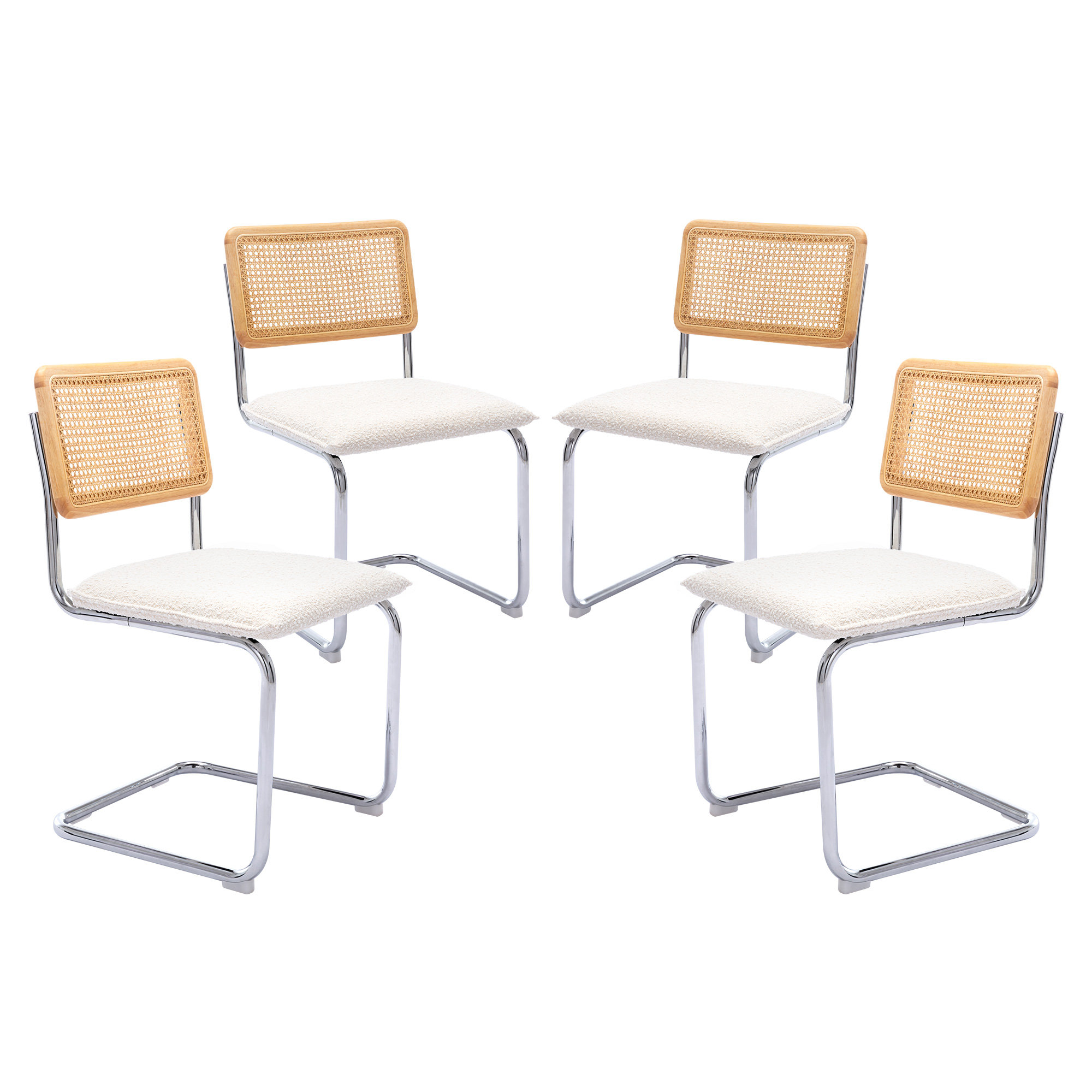 Kaycee Mid Back Task Chair Orren Ellis Upholstery Color: White