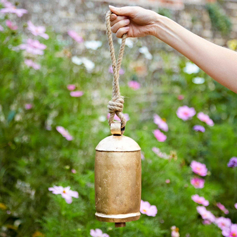 Kapani Large Gold Iron Cow Bell
