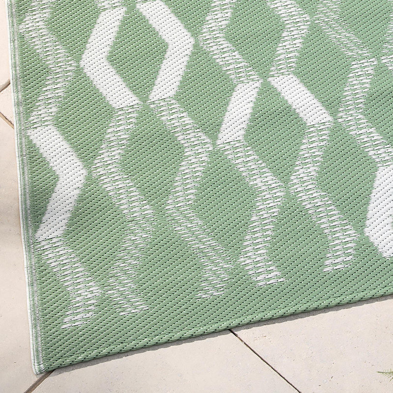 Rico Outdoor 100% Polypropylene Picnic Blanket, Green