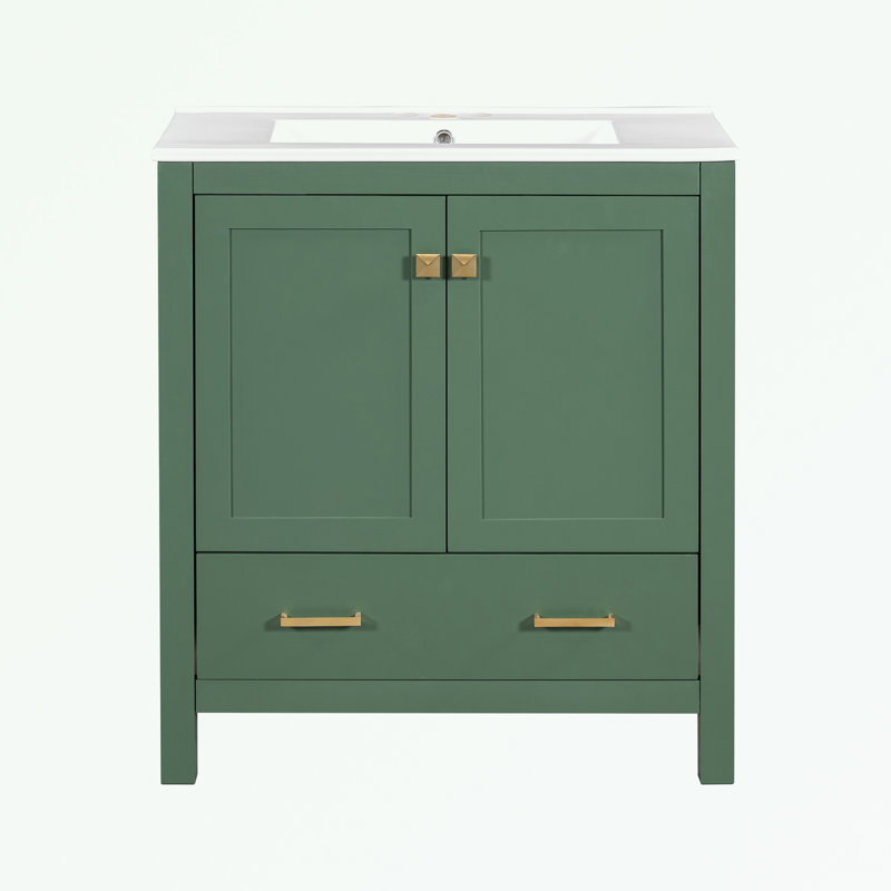 Richetta Under Sink Cabinet, Green