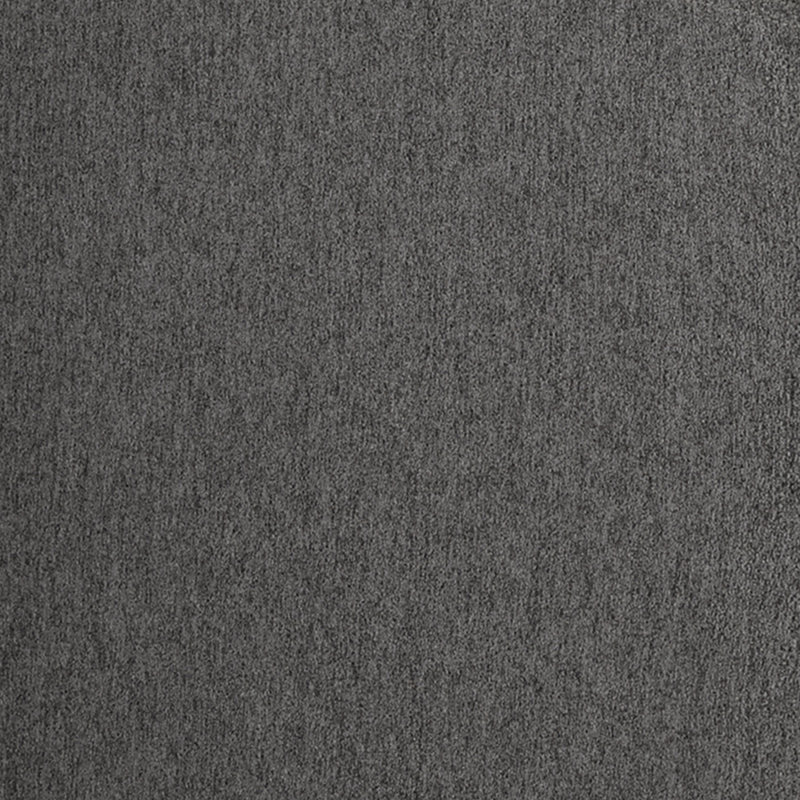 Canapé, causeuse et fauteuil en tissu Abilio, Polyester graphite