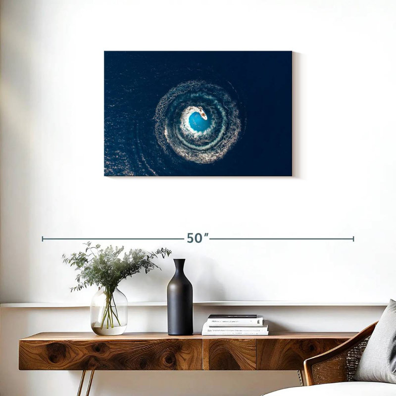 Senne Boat Driving Circles, 20" H x 30" W