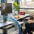 Mount-it! L-shaped Desk, Height Adjustment From 28.3" To 47.2",3 Memory Settings, Solid Steel Frame