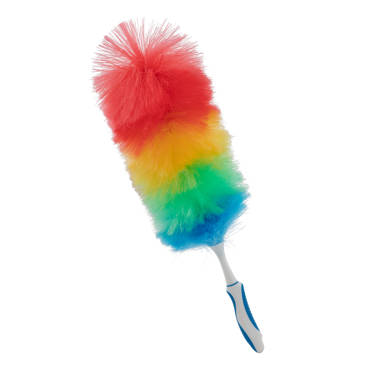 EVERCLEAN Feather Duster for Delicate Dusting - Classic Soft Feather Duster  for Use All Around The Home - Colors Will Vary 6042.0