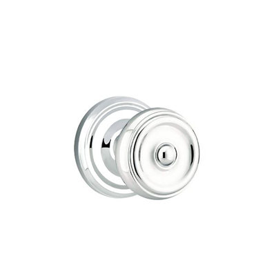 Privacy Waverly Knob with Regular Rose