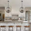 4 - Light 20.4'' Dimmable Rustic Farmhouse Chandelier With Resin 4 - Antlers And Retro Metal Globe Shade-698250323-659078765