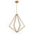 Modern 8 Light LED Diamond Chandelier-585580148