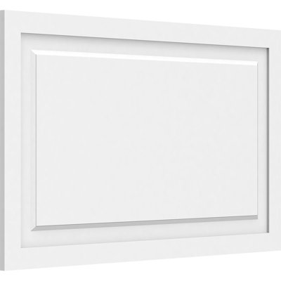 Panneau mural Harrison 3D en blanc