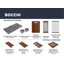 Baveno Lux 33.86'' L Undermount Double Basin Kitchen Sink