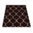 Selen Hand Tufted Wool Eco-Friendly Area Rugs - Rectangle, Brown Beige Color, Geometric Modern Design, High Pile Thick Handmade Anti Skid Area Rugs for Living Room, Bed Room-2007664765-1968168523