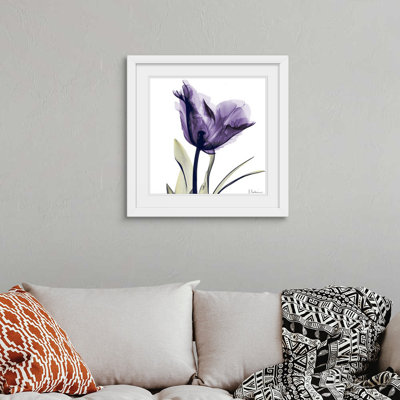 Manigault 'Purple Flower by Kiranjit Photographic Print