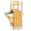 Nalis Solid Wood Freestanding Bathroom Cabinet