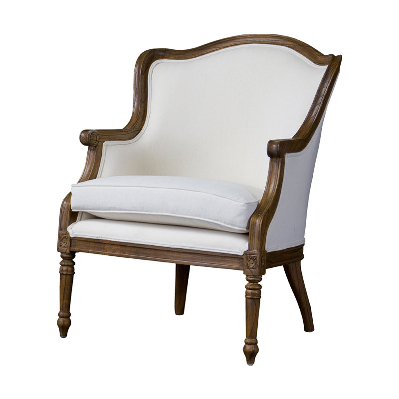 Fauteuil en coton de 27,75 po de largeur Andranik
