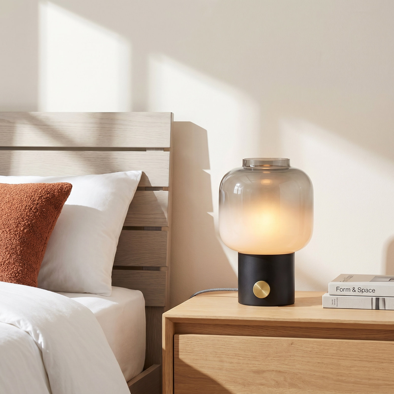 Diaz Novelty Lamp, Black