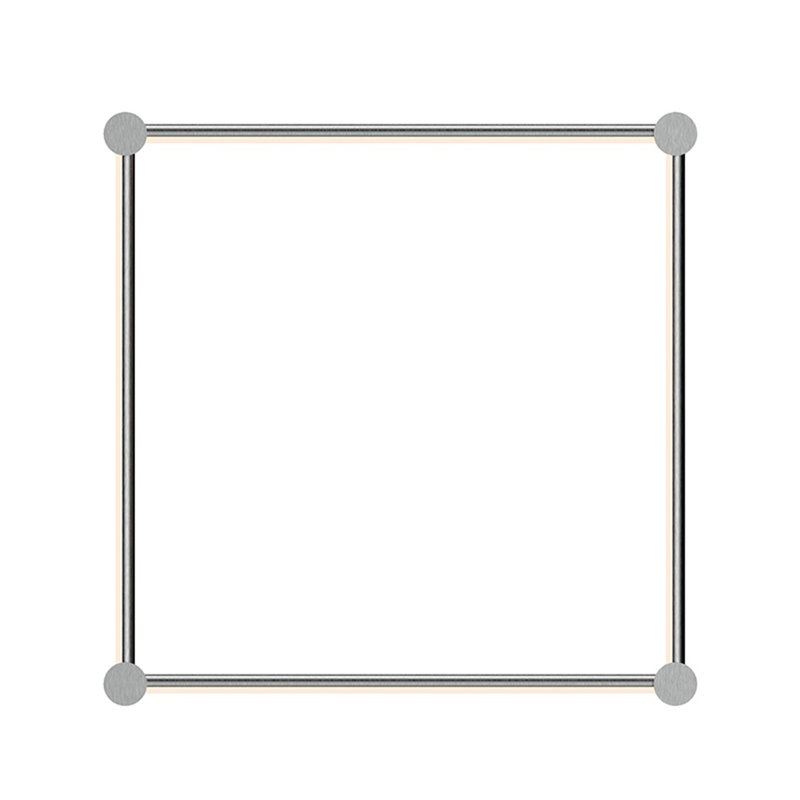 Purolinear 360™ 4 - Light LED Vanity Light, Satin Chrome