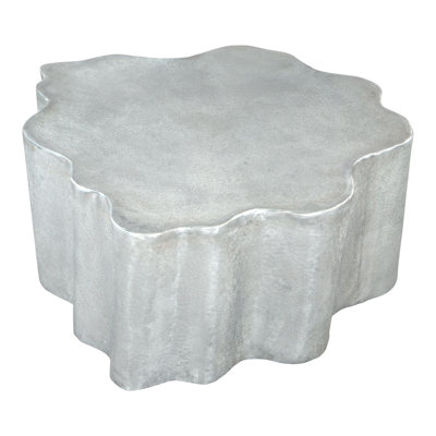 Kortha antique silver coffee table