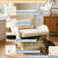 Chaise pour animal de compagnie, ovale, en velours blanc, simple, ergonomique, inclinable et confortable-1933697172