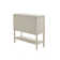 Beckett Spindle Wood 2-Drawer Accent Chest with Lower Shelf