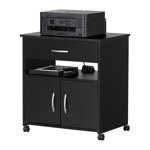 Axess 29.13'' H x 23'' W 1 Printer Stand with Wheels