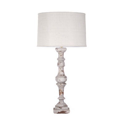 Agatha Solid Wood Table Lamp