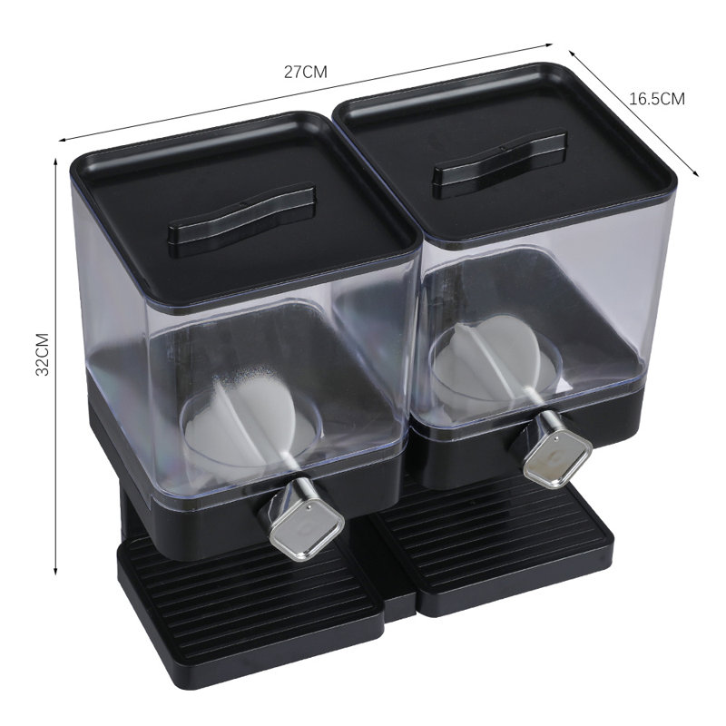 Anjela Food Storage Container, Black