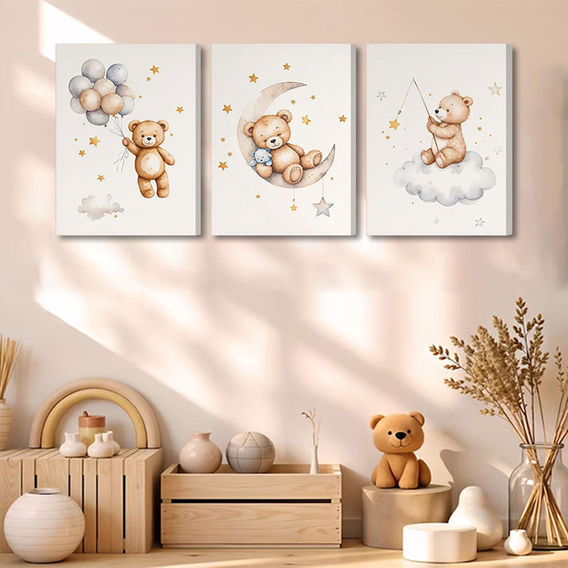 3 Piece Wrapped Canvas Print
