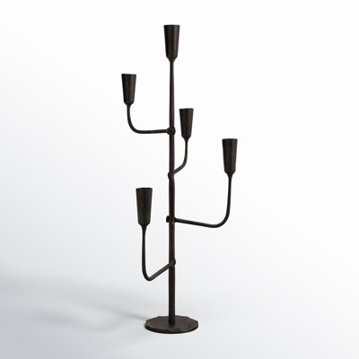Carlette 24" Metal Tabletop Candelabra