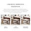 Banc long en cuir blanc pour chambre et entrée de style moderne tapissier blanc-111791199-111791201