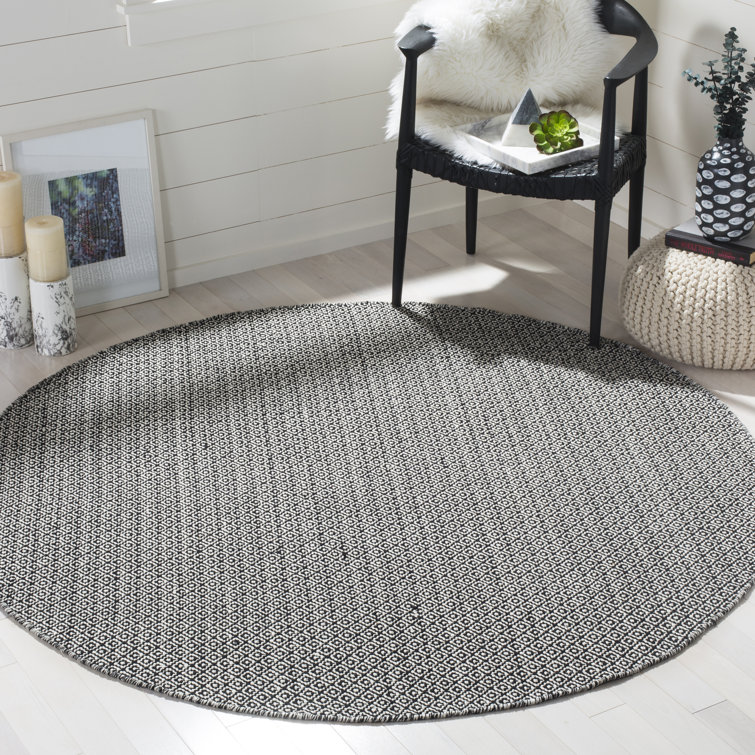 Bester Hand Woven Cotton Geometric Rug