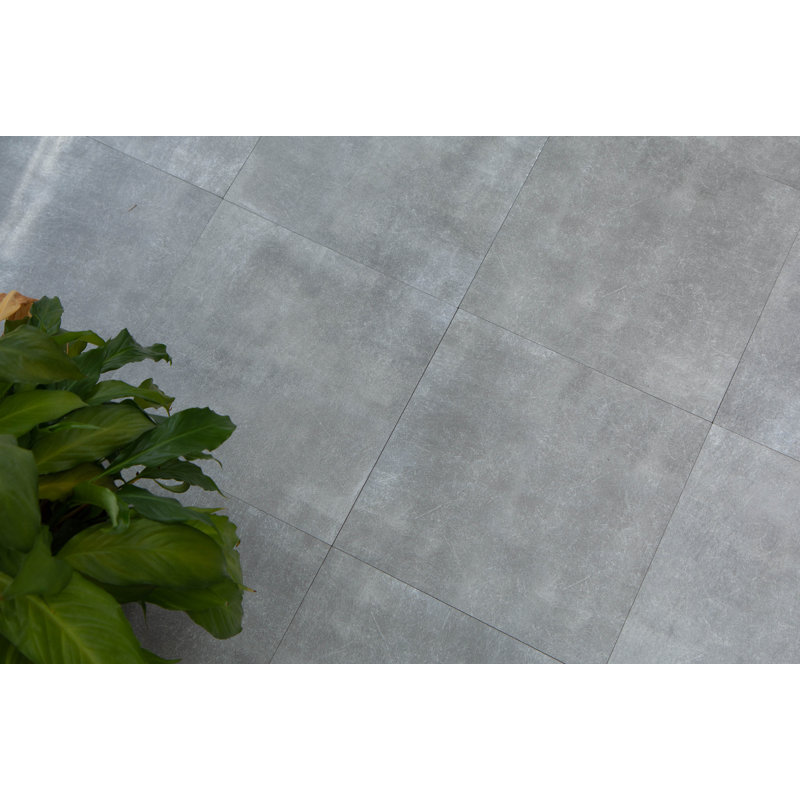 Deavyn Peel and Stick Vinyl 30 x 30cm PVC Mosaic Tile in Grey