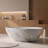 67" Solid Surface Freestanding Bathtub