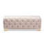 Repose-pieds capitonné Kylin-1004755618