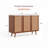 Wood Console Table with 4 Legs