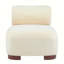 Chaise d'appoint moderne en polyester pour le salon - Convient aux animaux de compagnie, capacité de poids de 330 lb, conception élégante et durable
